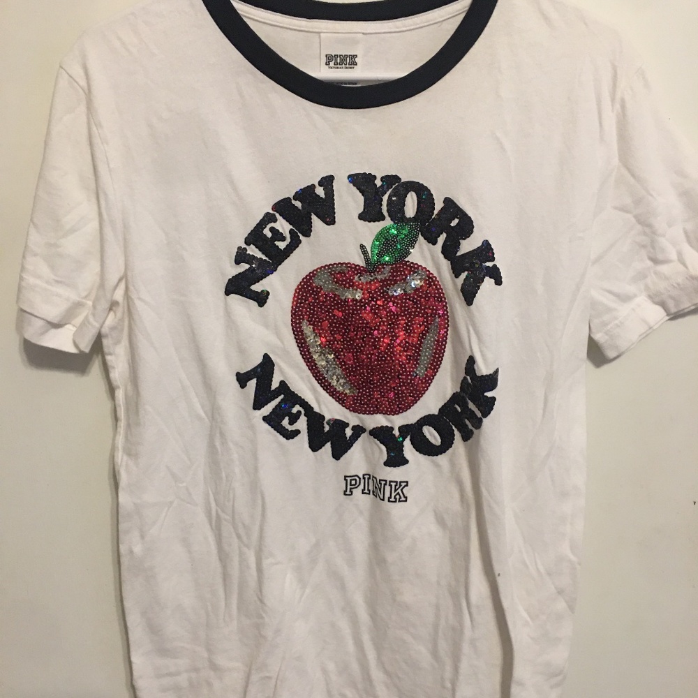 New York New York Pink tshirt